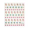 Laser Colorful Butterfly Autumn 3D Nail Art Stickers Adhesive Sliders Nail Transfer Decals Foils Decorations Nail Decals Design