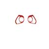 For Toyota 86 Subaru BRZ 2013-2022 Bright Red Steering Wheel Button Cover Trim