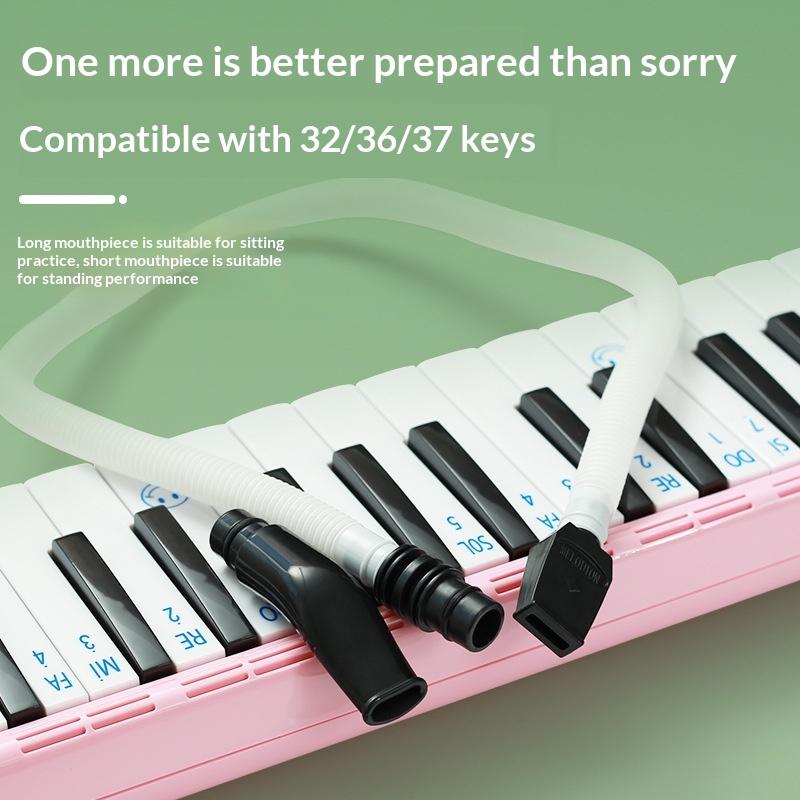 Universelle Melodica Flexibles Austauschbares Röhrchen Ungiftiges ABS 1 Stück Mundstück für Musikinstrument Reparaturteile
