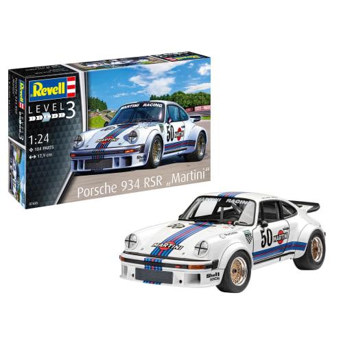 

Немецкий Revell 1/24 Porsche 934 RSR Martini Пластиковая модель 07685