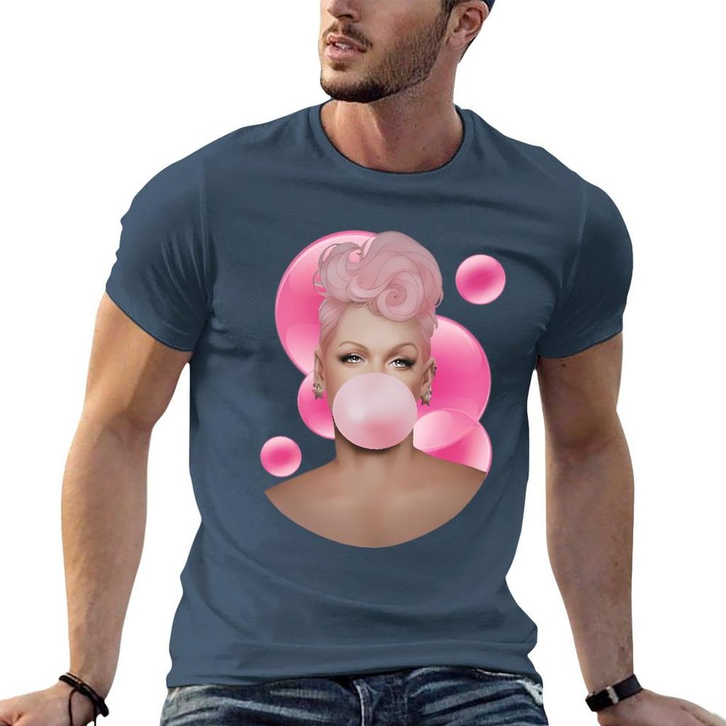 Pi N K PNk P Nk Summer Tour TShirt Trendy Casual Short Sleeve Shirt