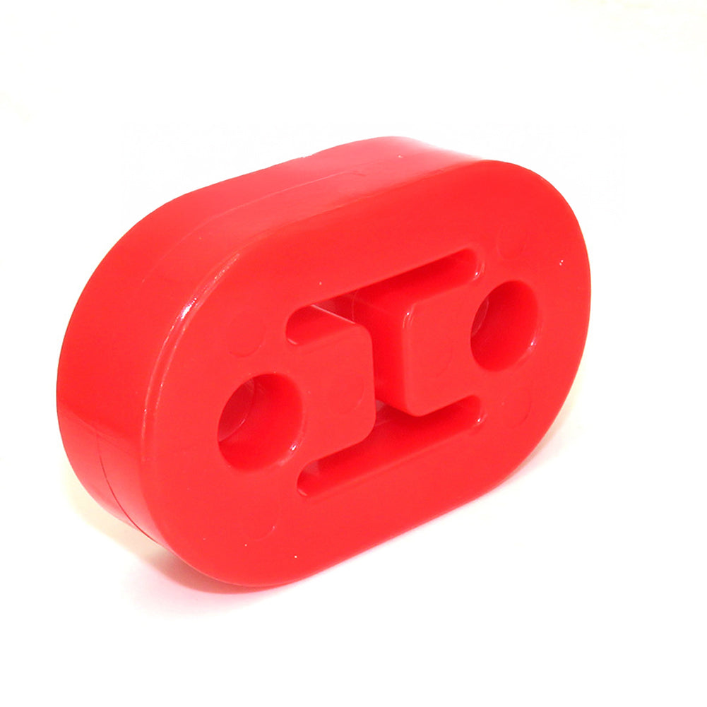 Universal Car Rubber Exhaust Mount Brackets 2 Holes Lifting Lug Modification Long Muffler Support Shock Absorber Buffer Hanging