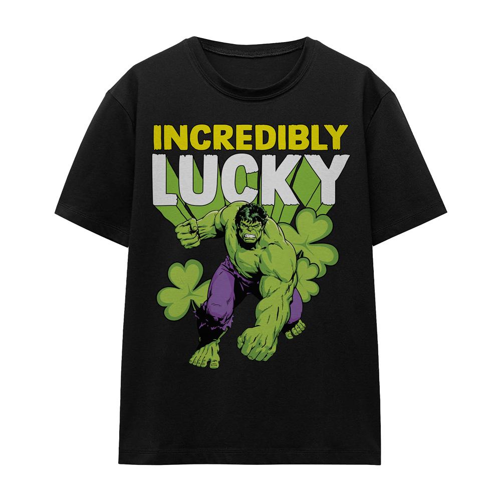 Hulk Unisex Adult Incredibly Lucky St Patricks Day T-Shirt