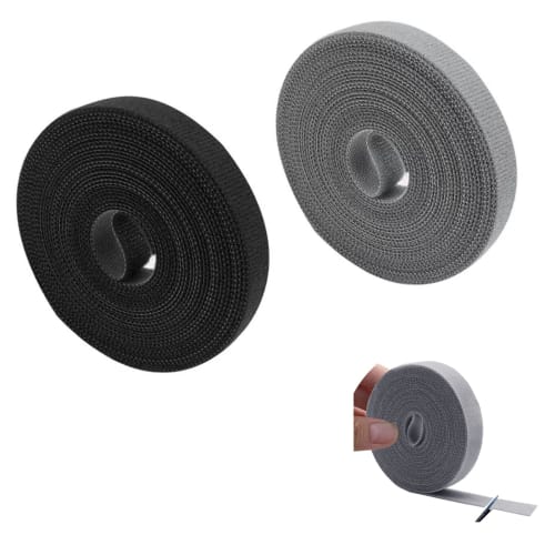 Miyami Cable Band, Cable Binding Band, Earphone Cord Collection, Cable Band, Wire Storage, Cable Tie, Reusable, Velcro 3+3M
