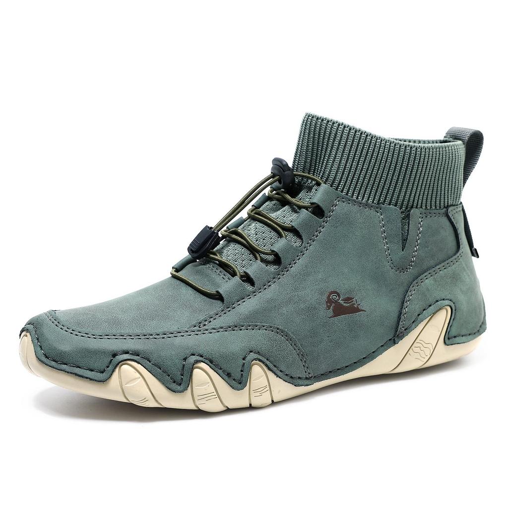Unisex High-Top Casual Shoes and Large-Size Martin Boots
