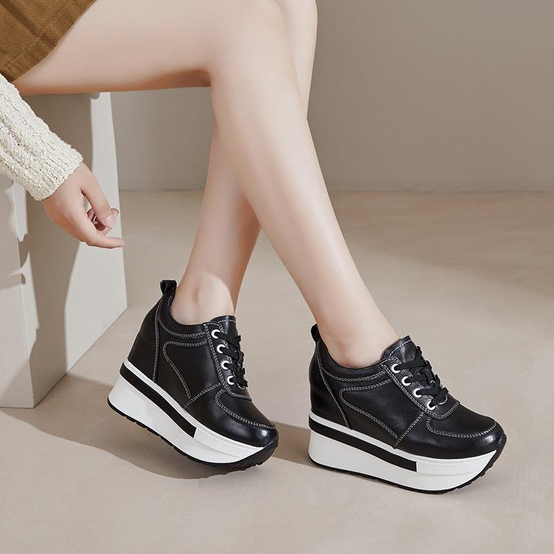Inner Higher Thick Bottom Casual Shoes White Shoes Fashion Women's Shoes Devotion