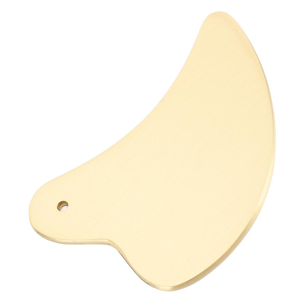 Gua Sha Gesichtswerkzeug Kupfer Gesichtsschabemassagewerkzeug Fördert die Durchblutung Gesichts-Guasha-Brett