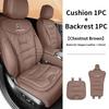 Velvet Car Seat Cover: Breathable, Comfortable and Durable All-Season Use Split-Style Single-Seat For Citroen C4 C3 C5 C1 C2