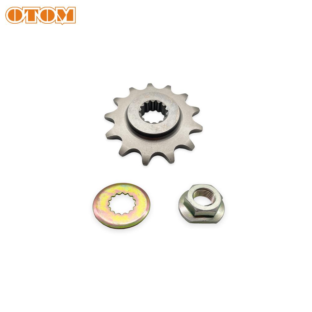 For YBS300 YB300H Engine Front Sprocket with Washer Nut Motocross Accessories LONCIN 520 Chain 13T Drive Sprocket