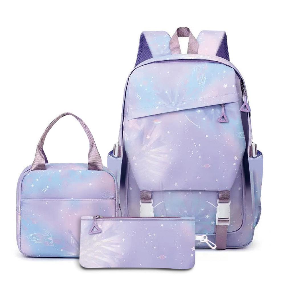 Stitch School Backpack - Lightweight, Large Capacity for Grades 1-6 Boys & Girls