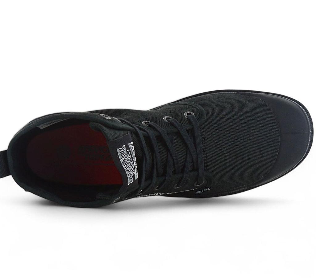 Palladium X Stranger Things - Pampa Hellfire - Boots Schuhe Stiefel Schwarz 74496-001-M ORIGINAL