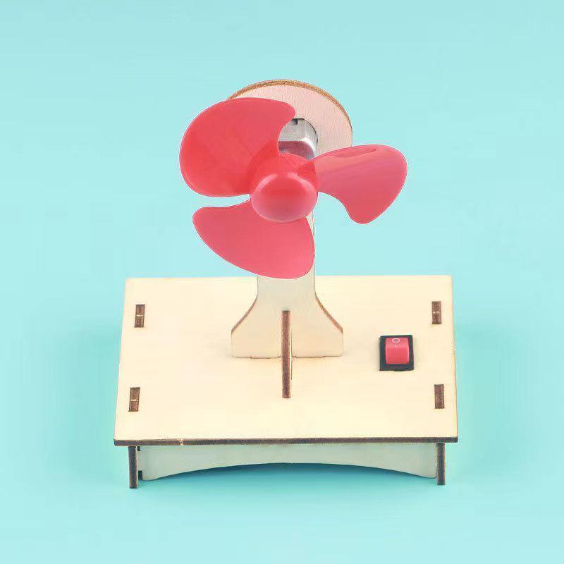 DIY Hand-Crank Generator Educational Science Toy for Kids