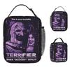 Rhea Bloody Ripley And Terrifier Lunch Bag For Girls Print Lunch Box Fashion Outdoor Picnic Cooler Bag Portable Lunch Bags