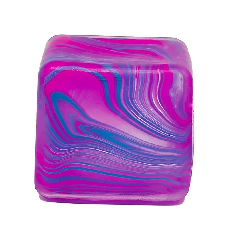 

Nee doh Ice Cube Maltose Decompression Toy Ice Cube Fidget Toys Squeeze Toy Anti-stress Sensory Toy Pinch For Kids Adults Gift
