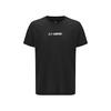 Li Ning Table Tennis Series Brand Print Moisture-Wicking Quick-Dry Cool Casual Sports Short Sleeve T-Shirt Unisex Tops Black ATSV609-1