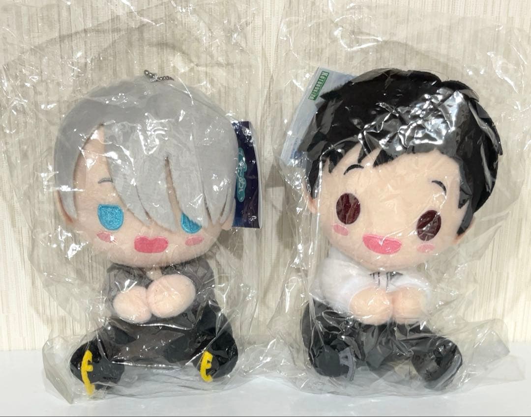 

[USED] Yuri!!! on ICE Pitanui Plush Mascot Victor Yuri