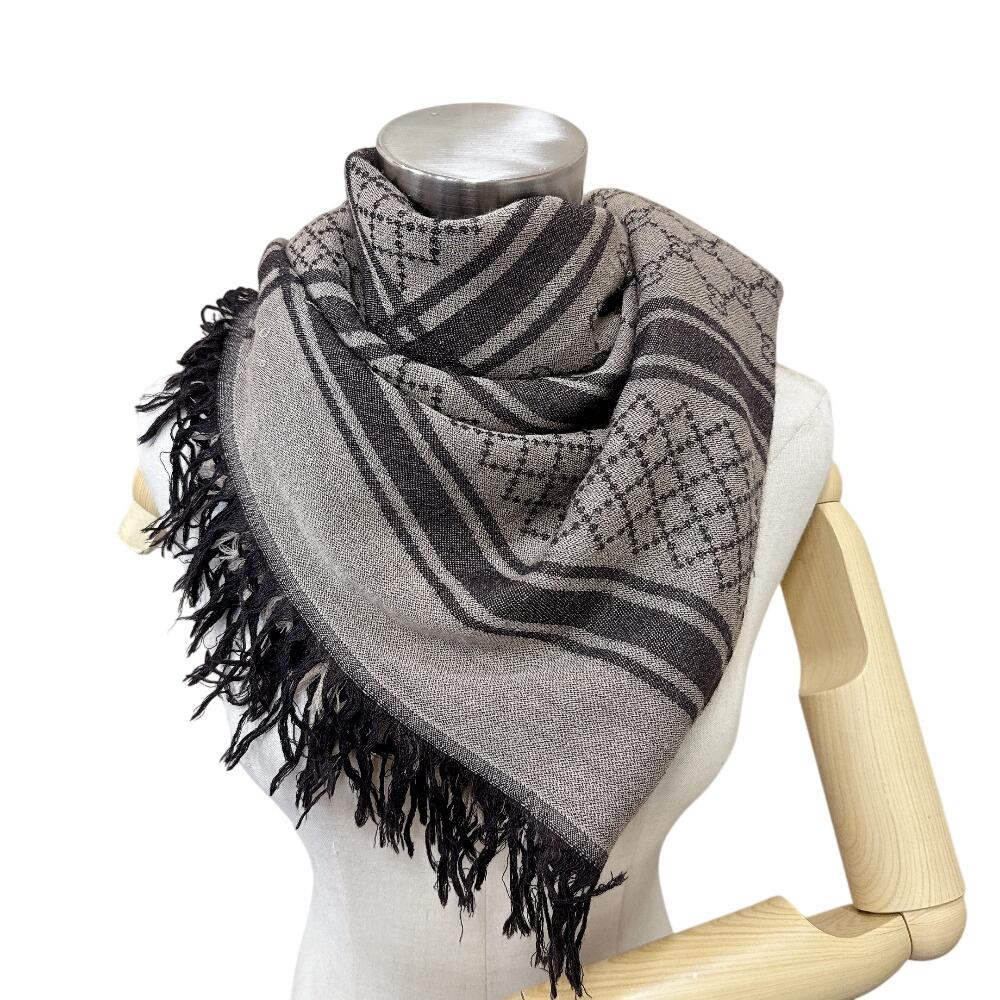 GUCCI GG wool Stall Brown wool Used