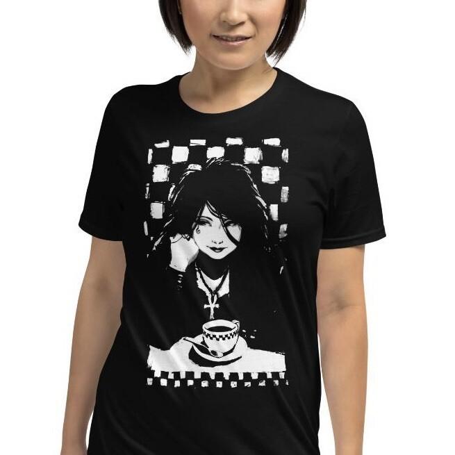 Death Gothic Goth Girl Onk Short-Sleeve Unisex T-Shirt