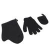 3pcs Self Tanning Mitts Applicator Kit Self Tanner Back Lotion Applicator Mitten with Exfoliating