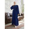 Viona Stone Abaya – Indigo