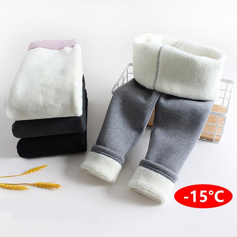 

Зима Леггинсы для девочек Плюс Бархат Экстра Толстые Леггинсы Детские теплые брюки Детские девочки Школьная форма Теплые брюки для девочек