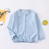 Autumn Girls Clothes Baby Casual Cardigan Solid Open Stitch Boys Soft Coats Children Sweaters Toddler Knit Jackets Full Sleeve