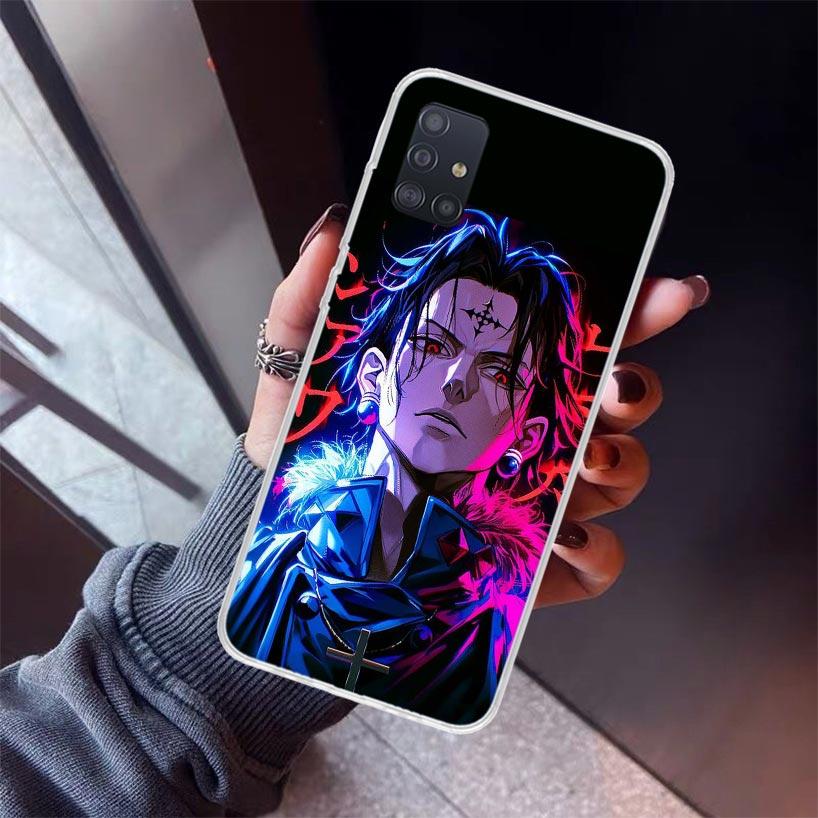 Huner X-Hunters Chrollo Shizuku Phone Case For Samsung Galaxy A12 A52S A42 A32 A22 A51 A50 Note 20 Ultra 10 S10 Plus A71 A70 A31