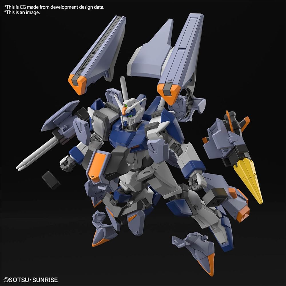 HG Gundam SEED Freedom Duel Blitz Gundam 1/144 Scale Color-Coded Plastic Model Kit