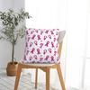 Breast Cancer Awareness Month Throw Pillow Cover Decorative Pillow Ribbon Funny Pillowcover Home Decor