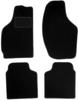 Schwarze Veloursmatten für: Daewoo Tico Schrägheck (1996-2001)