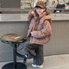Vestiti spessi in cotone per bambine autunno e inverno caldi per bambini con fiori cappotto in cotone per neonati