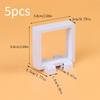 5Pcs Floating Display Case Frame Ring Necklace Earring Packaging Box Jewelry Coin Display Stand Holder