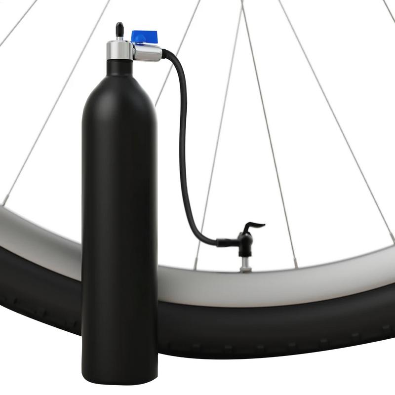Велосипедный насос-бустер для шин, баллон 200 PSI, портативный компрессор для шин, вакуумный насос для горных и шоссейных велосипедов, велосипедистов CHINA