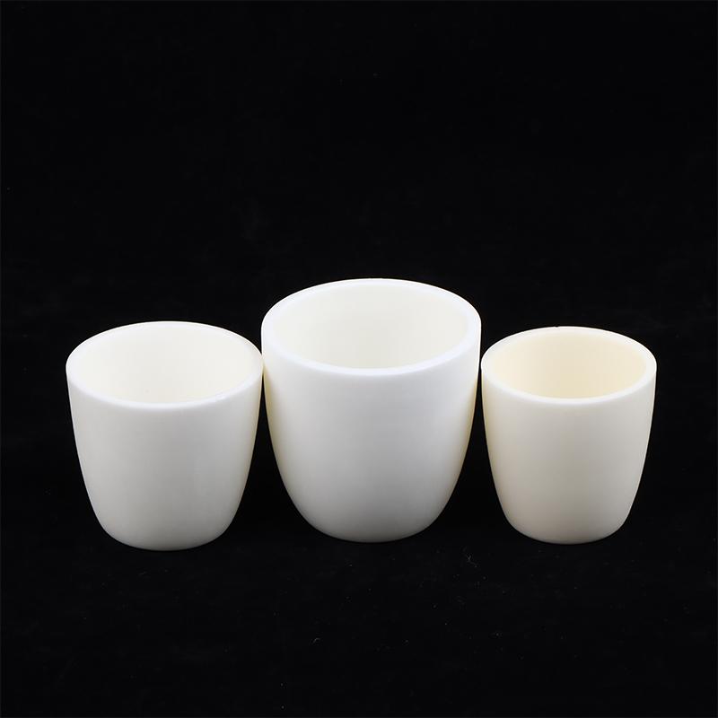 1 ks Vysokoteplotní 1600°C Hliníková kelímek Korundový kelímek 3ml-100ml 99% Hliníkový popelový kelímek Bez víka Pro experiment