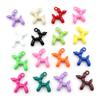 10pcs 19x14mm 3D Balloon Dog Metal Charms Pendant Multi-colors Mixed DIY Jewelry Making Findings Accessories Necklace Earring