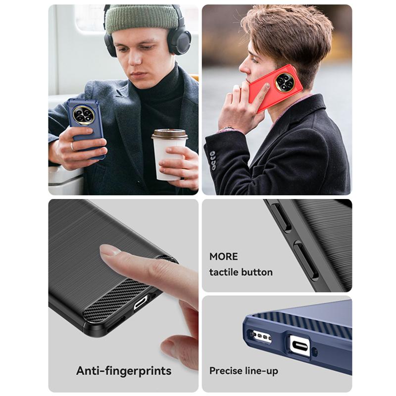 For Realme 13 Pro Case Realme 13 Pro 13 Pro Plus Cover Shockproof Silicone Brushed TPU Protective Phone Back Case Realme 13 Pro