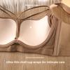 Women's Spring and Summer Sexy Thin Style Gather Together The Auxiliary Milk No Trace Comfortable Adjusted Underwear