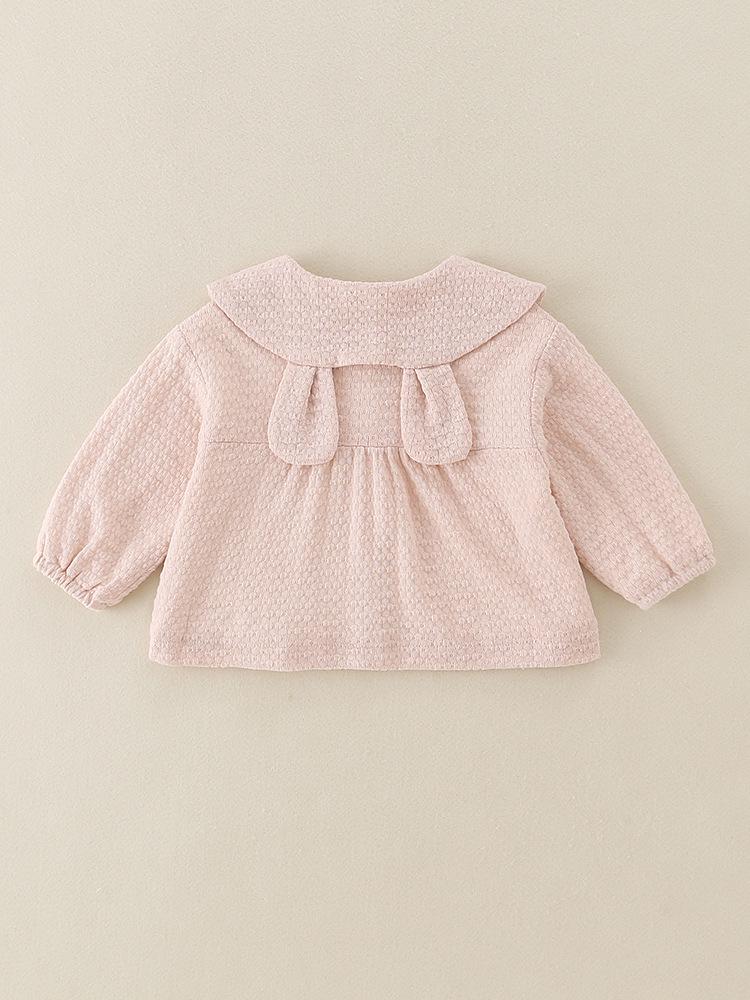 Mädchen Kleinkind Doppel-Lagen Langarm Jacke und Outfit Set für Frühling und Herbst