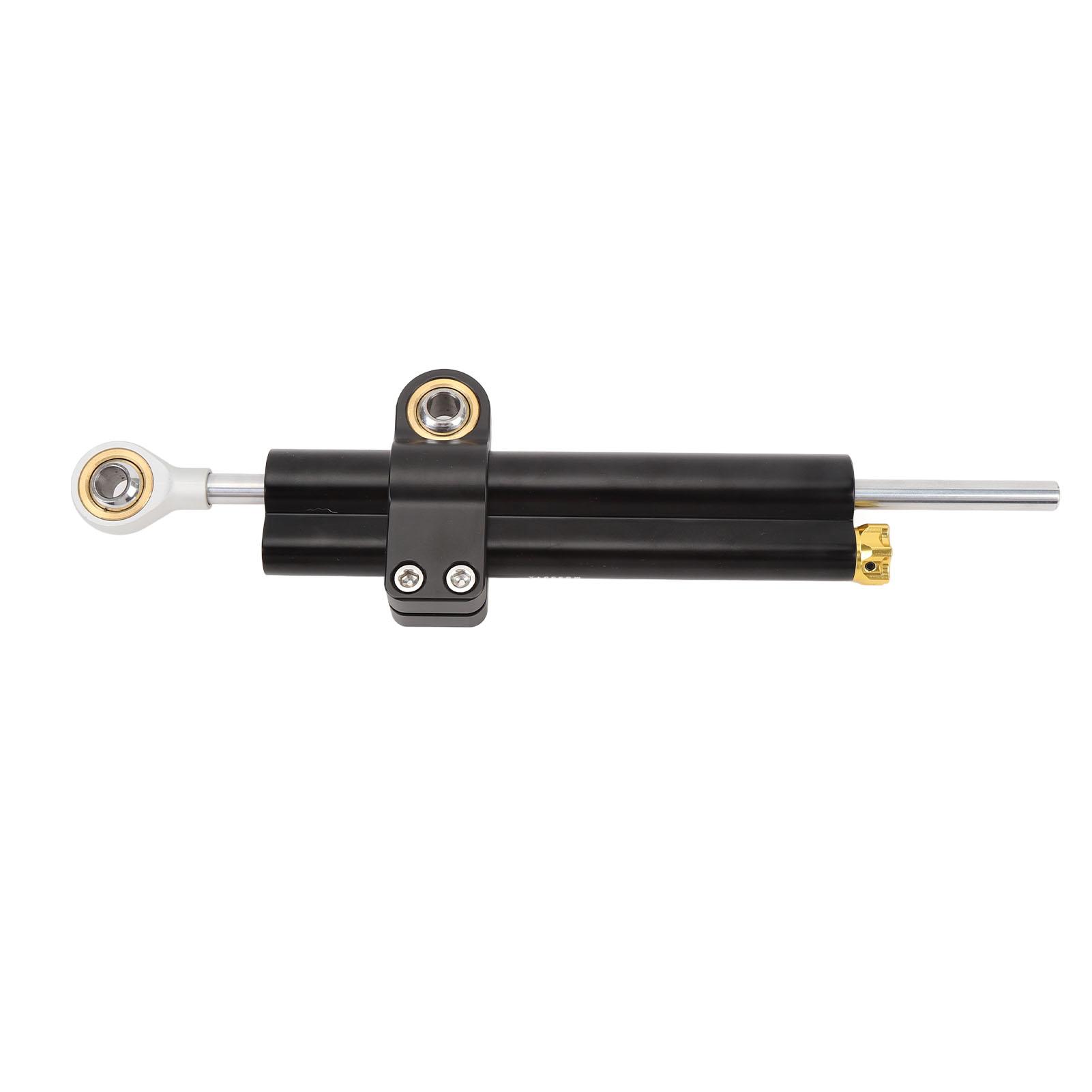 

Стабілізатор амортизатора керма мотоцикла Регульований Покращує стабільність Підвищує безпеку Універсальна посадка f Black