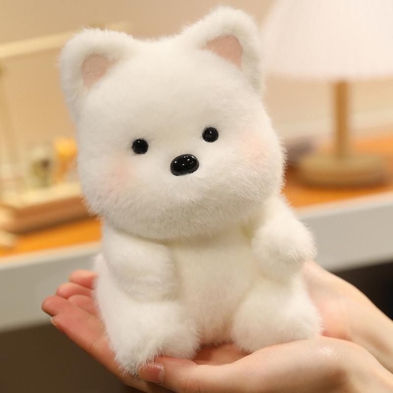 Cute Sitting Animals Red Panda Capybara Bunny Elephant Cat Soft Plush Dolls Stuffed Capybara Pig Plushie Holiday Toys Gifts