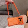 Crossbody Necklace Strap Lanyard Clear Magnetic Case For iPhone 17 16 14 15 12 13 Pro Max 16Plus 11 For Magsafe Shockproof Cover