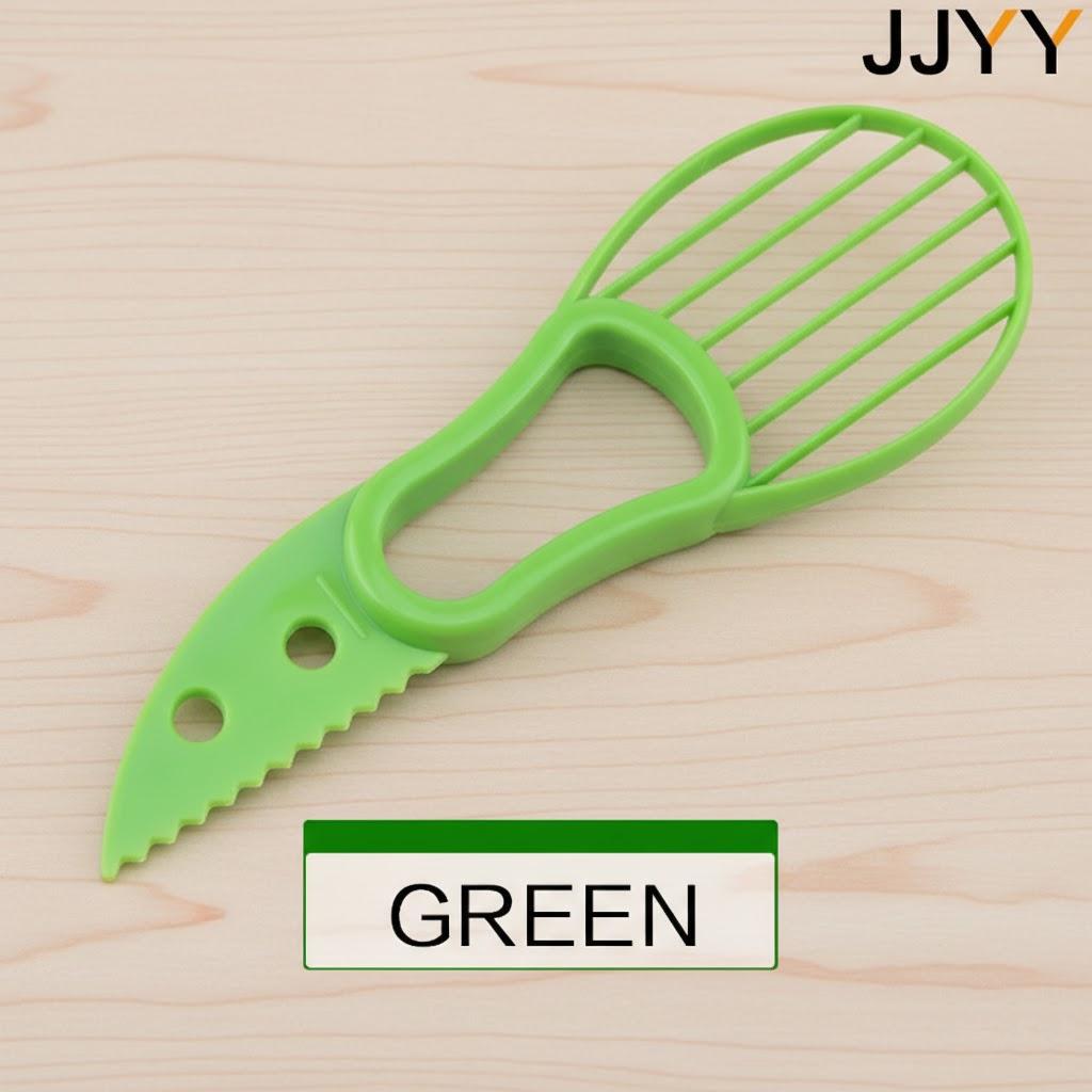 

Multifunctional Avocado Slicer Peeler with Pulp Separator Kitchen Tool Perfect for Summer Picnics Healthy Meal Prep Gadget зелений