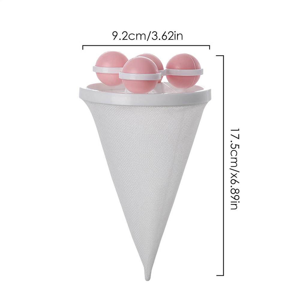 1pc Reusable Laundry Mesh Bag - Pet Hair Remover & Lint Catcher for Washing Machines, Filter Mesh Bag