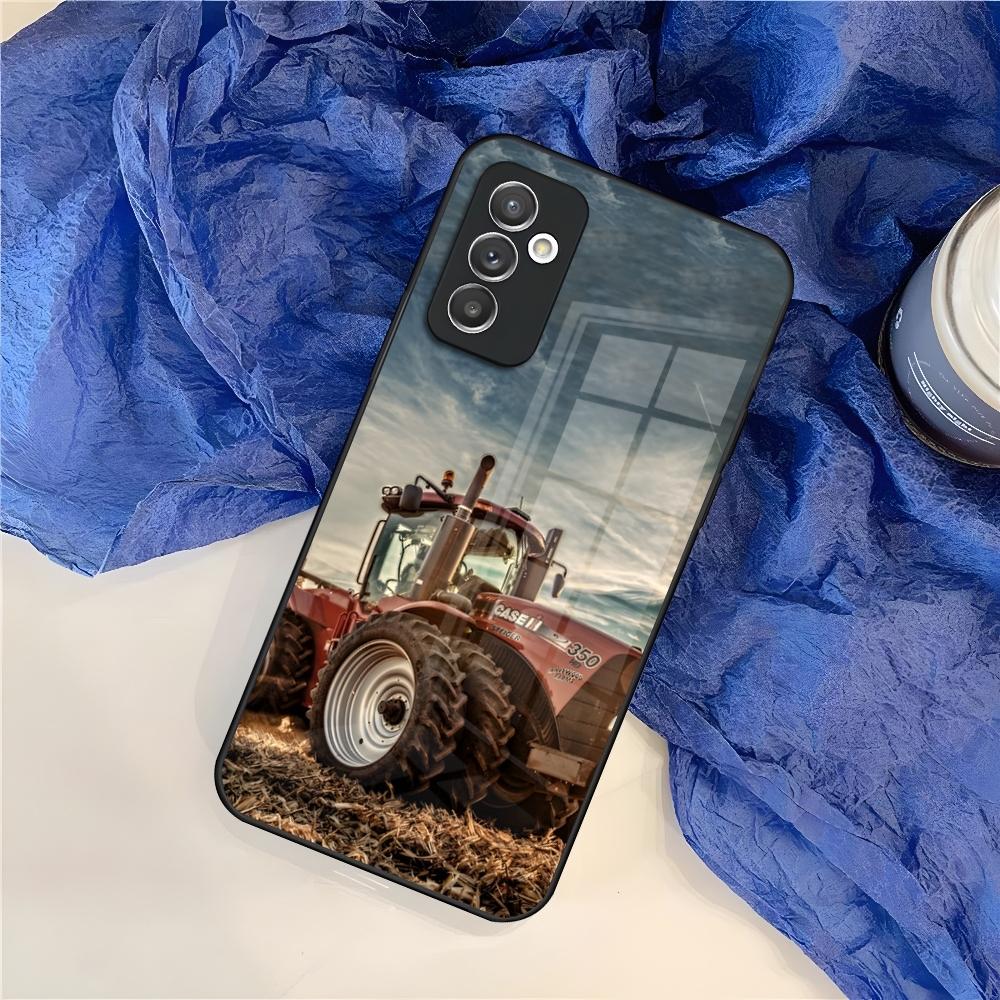 Coque de téléphone Case International Havester IH Tractor pour Samsung Galaxy S25 S24 S30 S21 S23 S20 S22 Fe Note 20 Pro Ultra Plus verre
