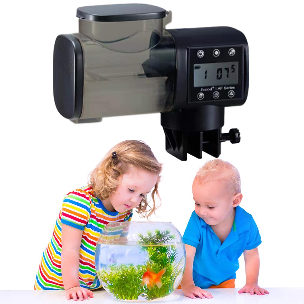 Fish Food Dispenser with Timer Fish Tank Feeder Auto Fish Food Dispenser for Aquarium Small Tank Turtle Betta Koi