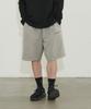 Chaebteoegseu Pigment Wide Bermuda Shorts (Grey)