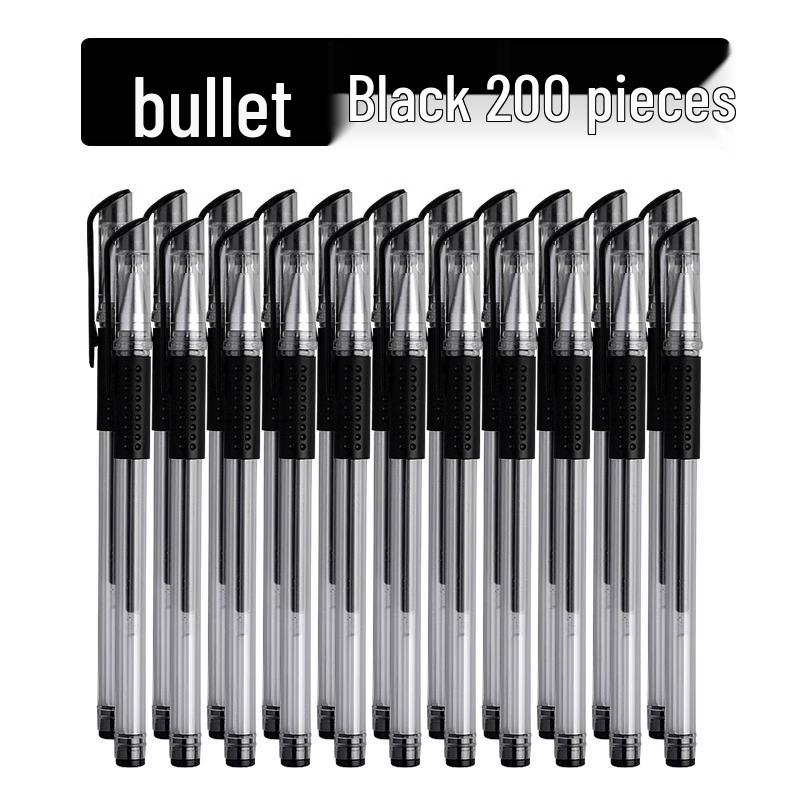 Black 0.5mm Bullet Tip Pen for Students and Office Use