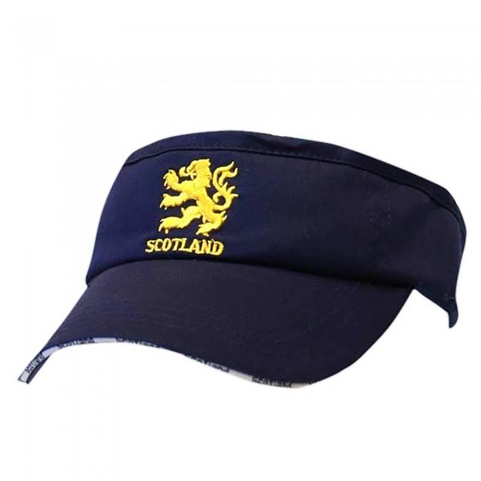 Scotland Lion Embroidered Visor Cap