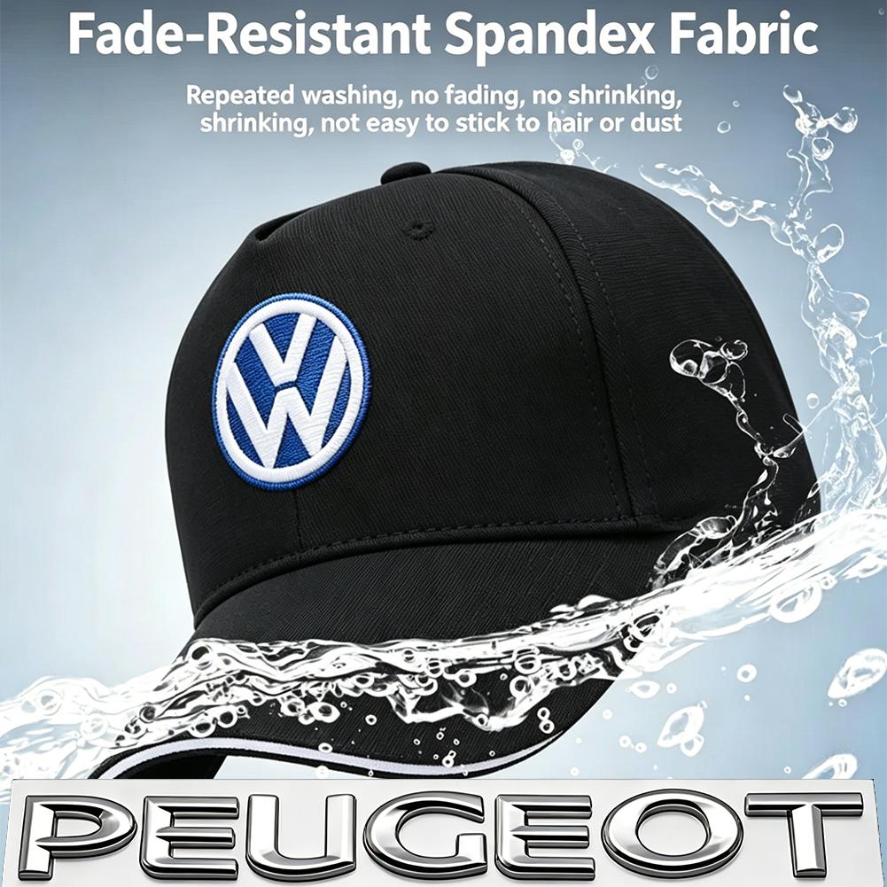 lmn1 For VW Letter Embroidery Baseball Caps Spring Autumn Outdoor Adjustable Casual Hats Sunscreen Hat Golf T‑Roc Tiguan Polo MK7 6