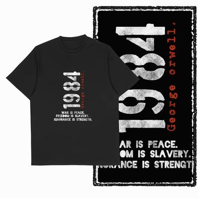 CoolMind U4 Streetwear Cool Print Men's Exclusive Graphic T-Shirt 100% Cotton Large Size Retro Black Men's Novelty T-Shirt